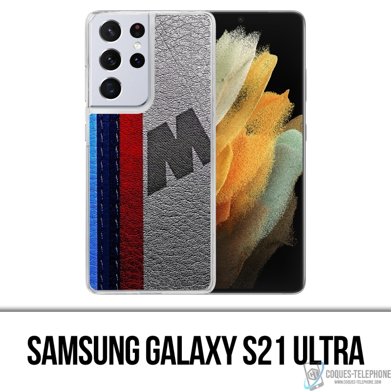 Custodia per Samsung Galaxy S21 Ultra - Effetto pelle M Performance