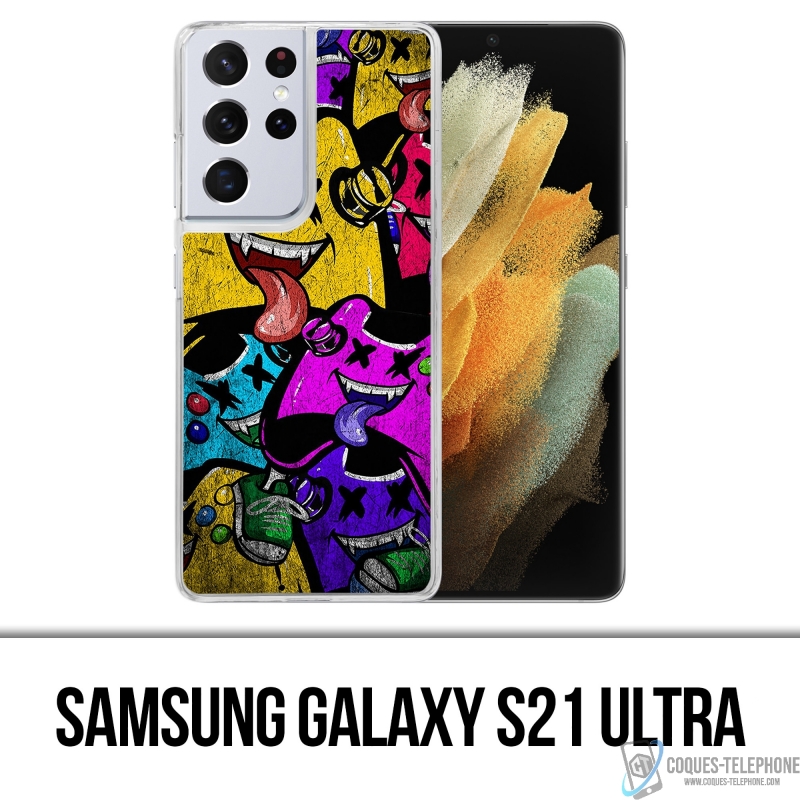 Samsung Galaxy S21 Ultra Case - Monsters Videospiel-Controller