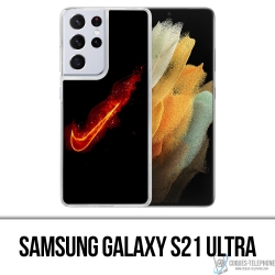 Custodia per Samsung Galaxy S21 Ultra - Nike Fire