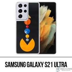 Coque Samsung Galaxy S21 Ultra - Pacman Solaire