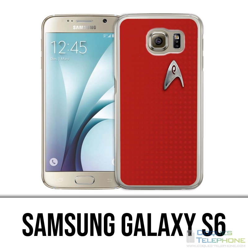 Custodia Samsung Galaxy S6 - Star Trek Red