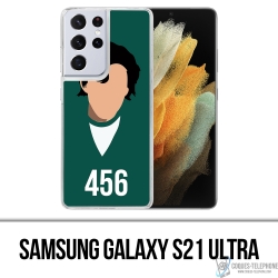 Custodia Samsung Galaxy S21 Ultra - Gioco di calamari 456