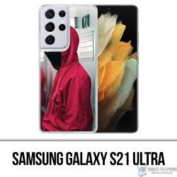 Custodia per Samsung Galaxy S21 Ultra - Chiamata al soldato del gioco del calamaro