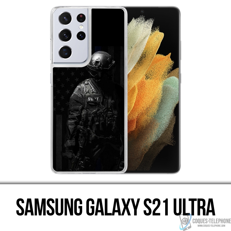 Samsung Galaxy S21 Ultra Case - Swat Police Usa