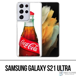 Coque Samsung Galaxy S21 Ultra - Bouteille Coca Cola