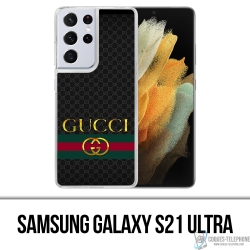 Custodia per Samsung Galaxy S21 Ultra - Gucci Oro