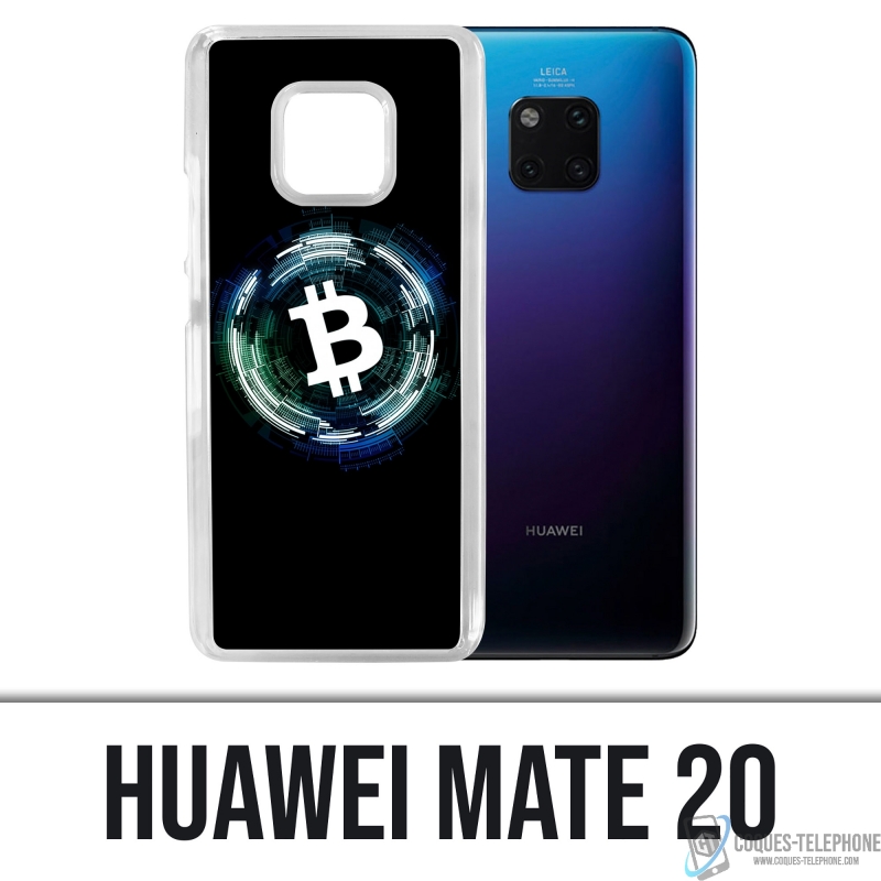 Custodia Huawei Mate 20 - Logo Bitcoin