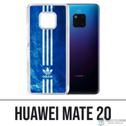 Coque Huawei Mate 20 - Adidas Bandes Bleu