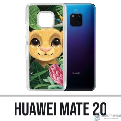 Custodia Huawei Mate 20 - Disney Simba Baby Leaves
