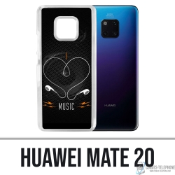 Coque Huawei Mate 20 - I Love Music
