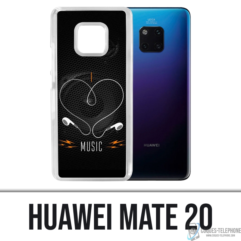 Huawei Mate 20 case - I Love Music