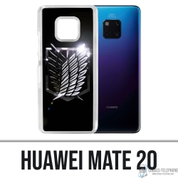 Funda Huawei Mate 20 - Logotipo de Attack On Titan