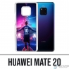 Coque Huawei Mate 20 - Messi PSG Paris Tour Eiffel