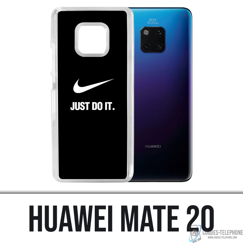 Huawei Mate 20 Case - Nike Just Do It Schwarz