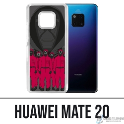 Funda Huawei Mate 20 - Agente de dibujos animados de Squid Game