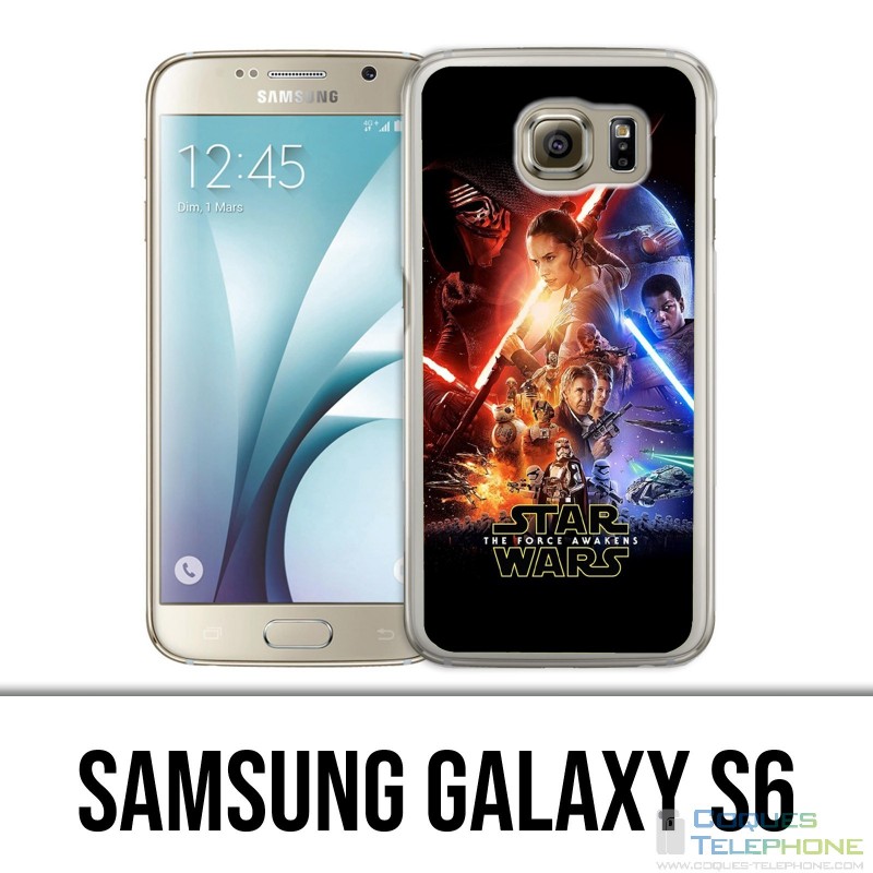 Coque Samsung Galaxy S6 - Star Wars Retour De La Force
