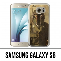 Carcasa Samsung Galaxy S6 - Vintage Star Wars Boba Fett