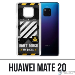 Custodia Huawei Mate 20 - Bianco sporco incluso il telefono touch