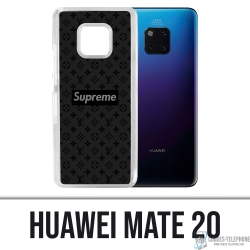 Coque Huawei Mate 20 - Supreme Vuitton Black