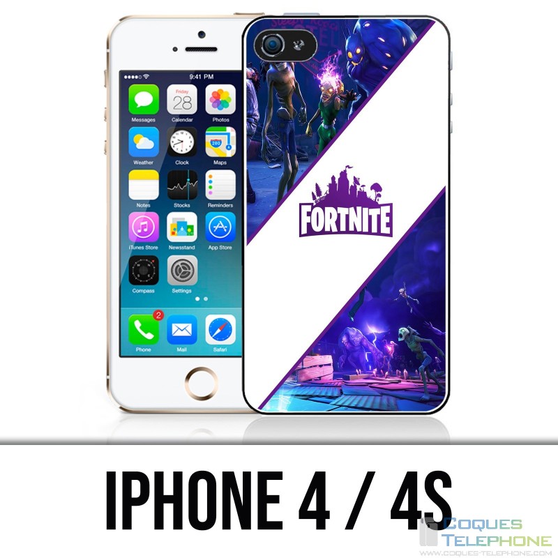 Custodia per iPhone 4 / 4S - Fortnite
