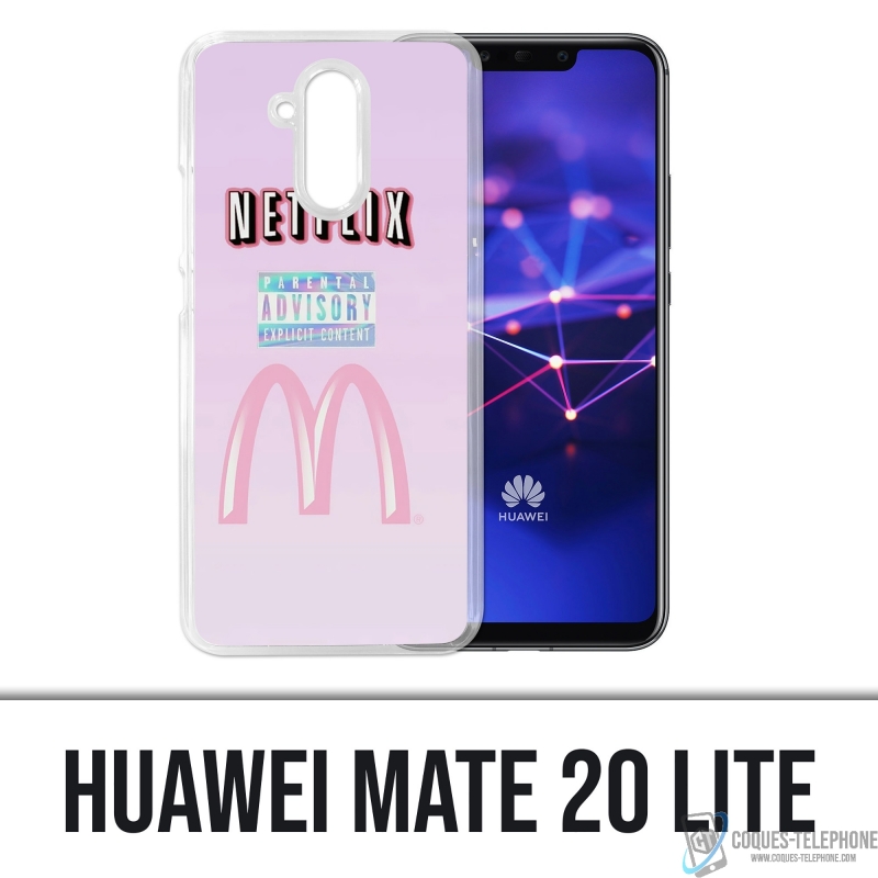 Huawei Mate 20 Lite Case - Netflix And Mcdo