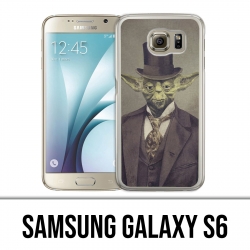 Samsung Galaxy S6 Hülle - Star Wars Vintage Yoda