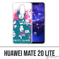 Coque Huawei Mate 20 Lite - Squid Game Personnages Splash