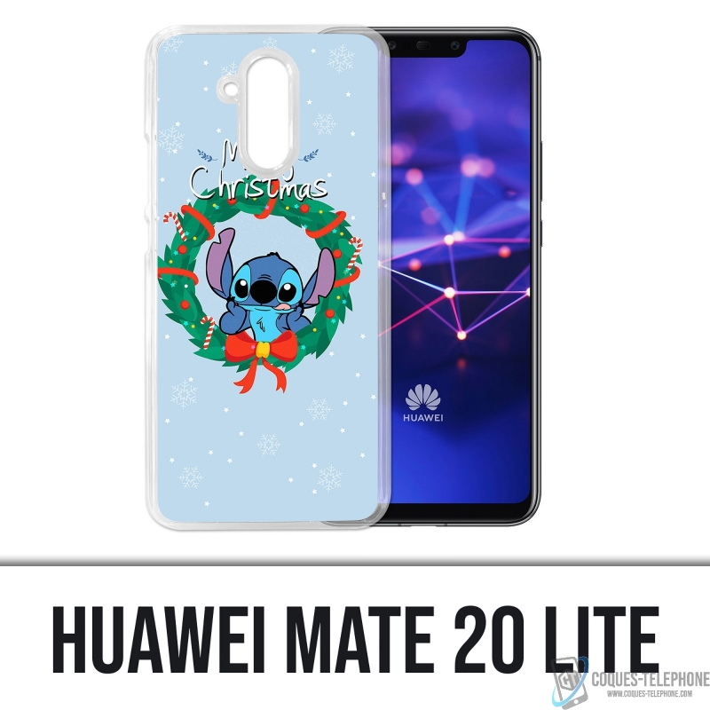 Custodia Huawei Mate 20 Lite - Stitch Buon Natale