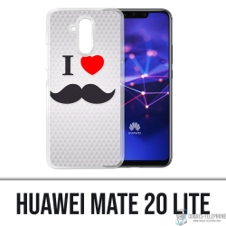 Coque Huawei Mate 20 Lite - I Love Moustache