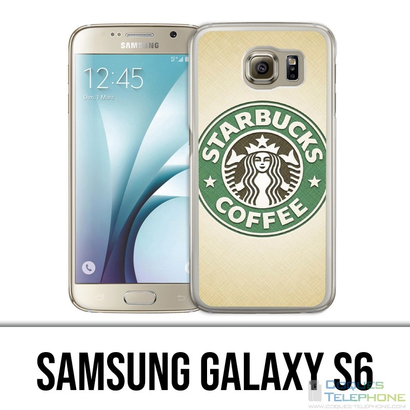 Coque Samsung Galaxy S6 - Starbucks Logo