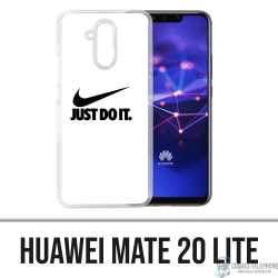 Huawei Mate 20 Lite Case - Nike Just Do It White