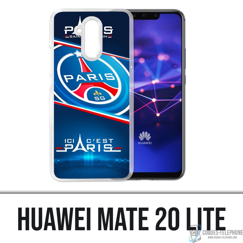 Huawei Mate 20 Lite Case - PSG Ici Cest Paris