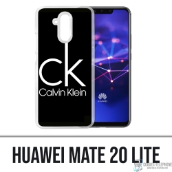 Huawei Mate 20 Lite Case - Calvin Klein Logo Schwarz