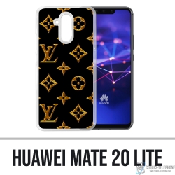 Coque Huawei Mate 20 Lite - Louis Vuitton Gold