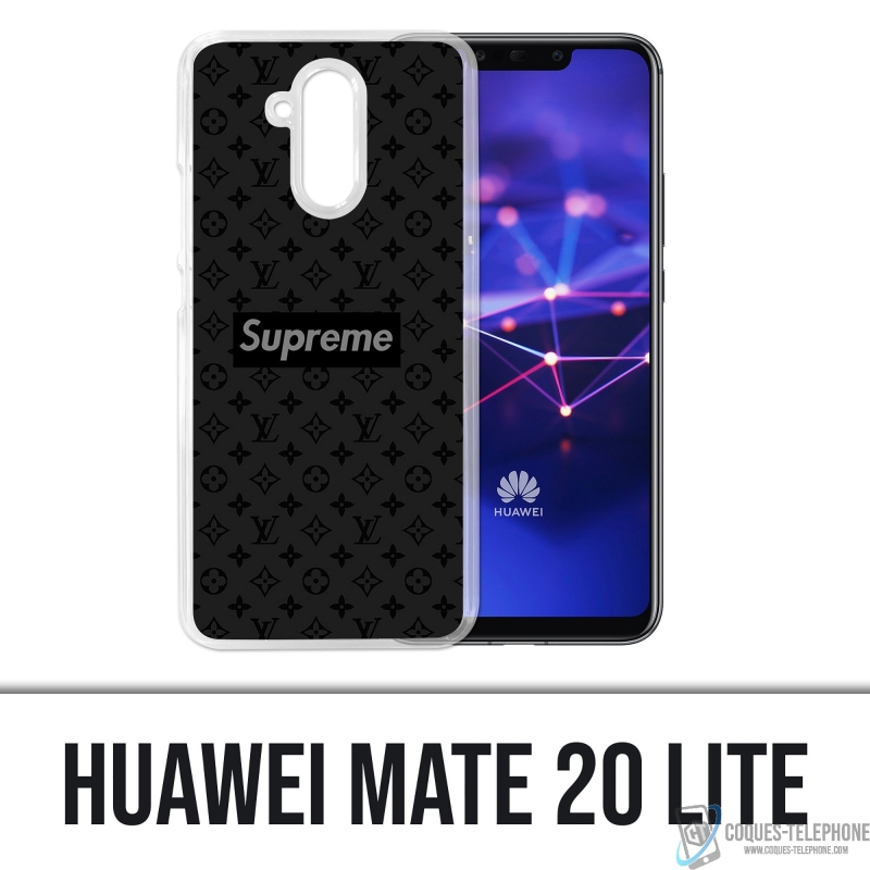 Custodia Huawei Mate 20 Lite - Supreme Vuitton Nera