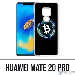 Custodia Huawei Mate 20 Pro - Logo Bitcoin