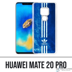 Huawei Mate 20 Pro Case - Adidas Blue Stripes