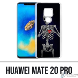 Coque Huawei Mate 20 Pro - Coeur Squelette