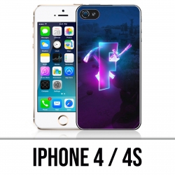 Custodia per iPhone 4 / 4S - Fortnite Logo Glow