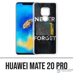 Huawei Mate 20 Pro Case - Nie vergessen