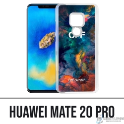Coque Huawei Mate 20 Pro - Off White Color Cloud
