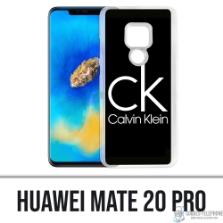 Huawei Mate 20 Pro Case - Calvin Klein Logo Schwarz