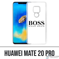 Huawei Mate 20 Pro Case - Hugo Boss White
