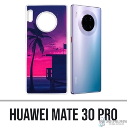 Funda para Huawei Mate 30 Pro - Miami Beach Morado
