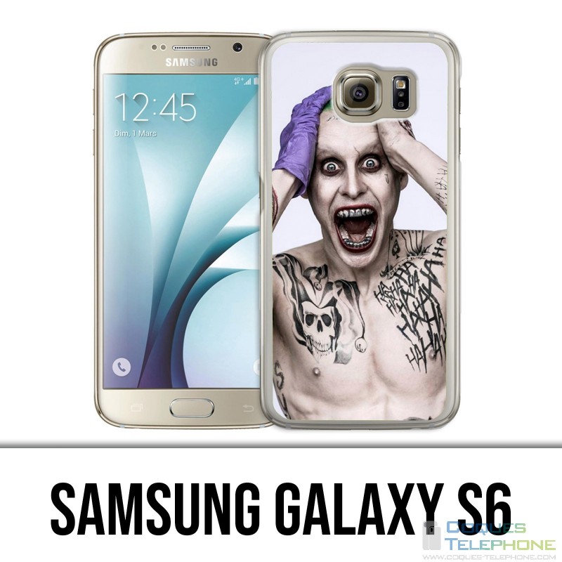 Samsung Galaxy S6 Hülle - Selbstmordkommando Jared Leto Joker