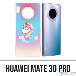 Coque Huawei Mate 30 Pro - Licorne Nuage