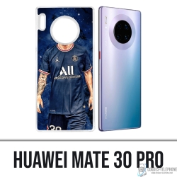 Coque Huawei Mate 30 Pro - Messi PSG Paris Splash