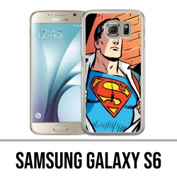 Carcasa Samsung Galaxy S6 - Superman Comics
