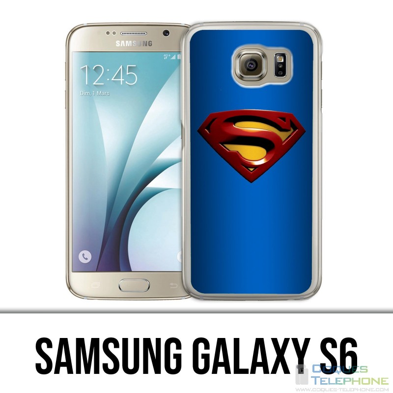 Samsung Galaxy S6 Hülle - Superman Logo