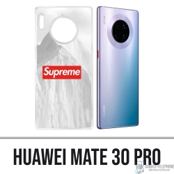 Huawei Mate 30 Pro Case - Supreme White Mountain